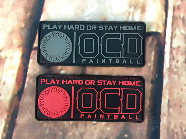 OCD Play Hard Patch