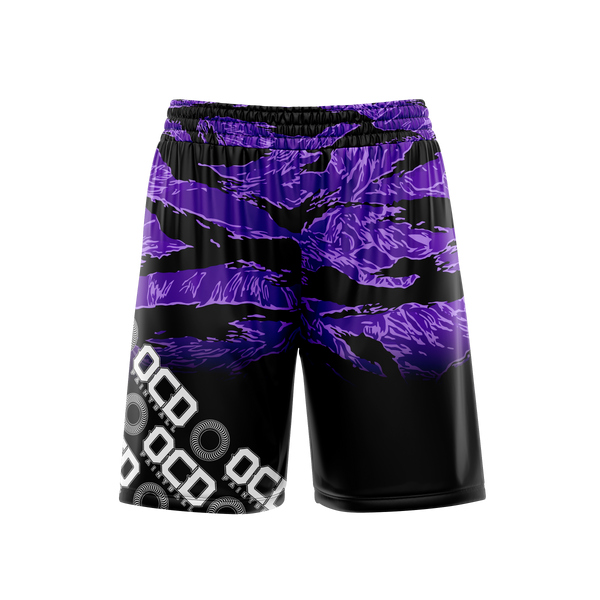 TigerCam Purple Shorts