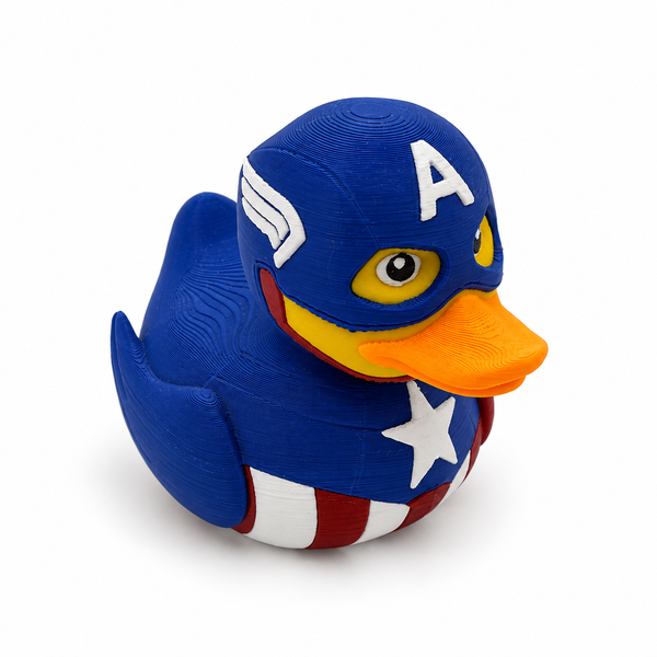 Captain America collectible duck