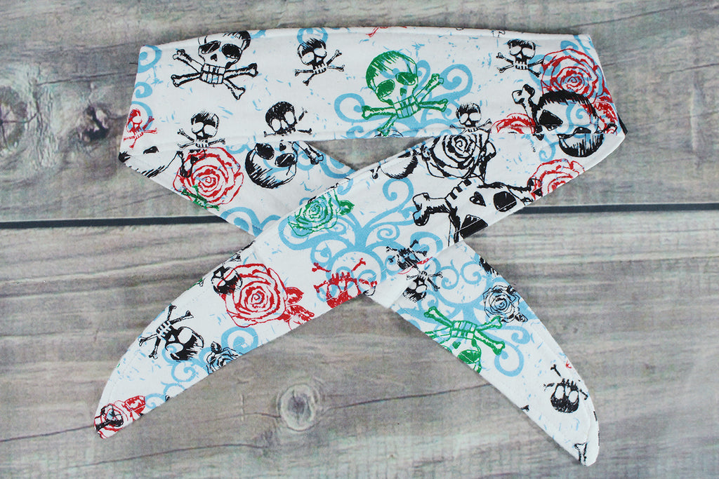 White Multi Skulls
