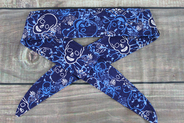 Skulls - Blue