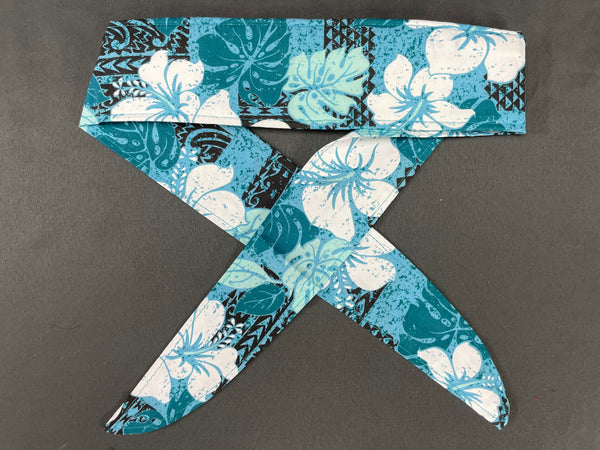 Teal Hibiscus