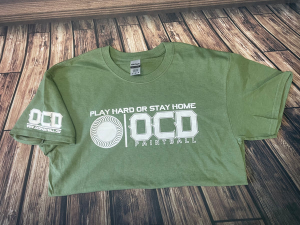Short Sleeve T Shirt - Olive