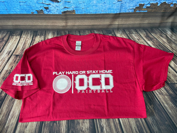 Short Sleeve T Shirt - Red