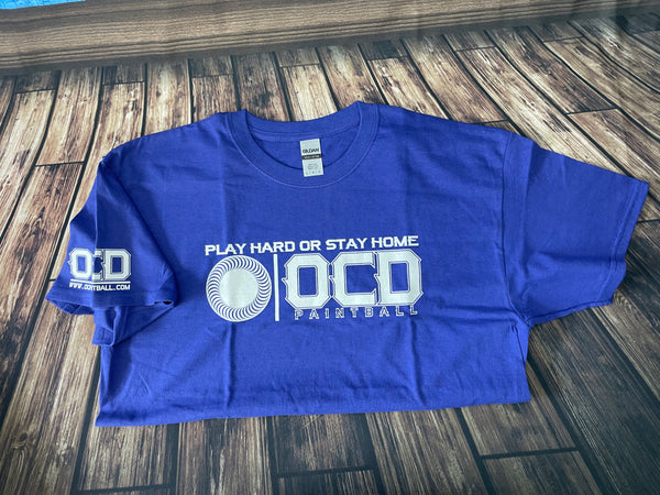 Short Sleeve T Shirt - Blue